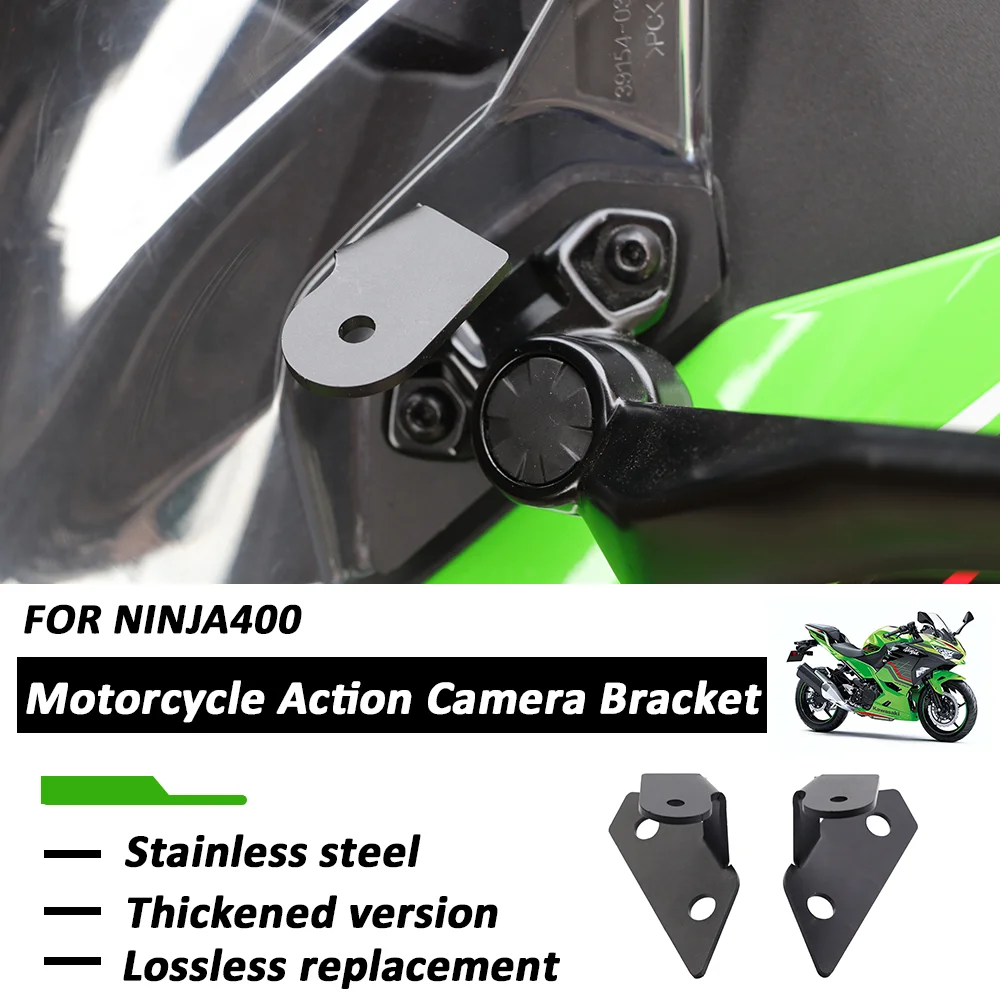 Motorcycle Rearview Mirror Driving Recorder Bracket Camera Bracket Action Cameras Holderfor Kawasaki Ninja 400 ninja400
Motorcycle Rearview Mirror Driving Recorder Bracket Camera Bracket Action Cameras Holderfor Kawasaki Ninja 400 ninja400