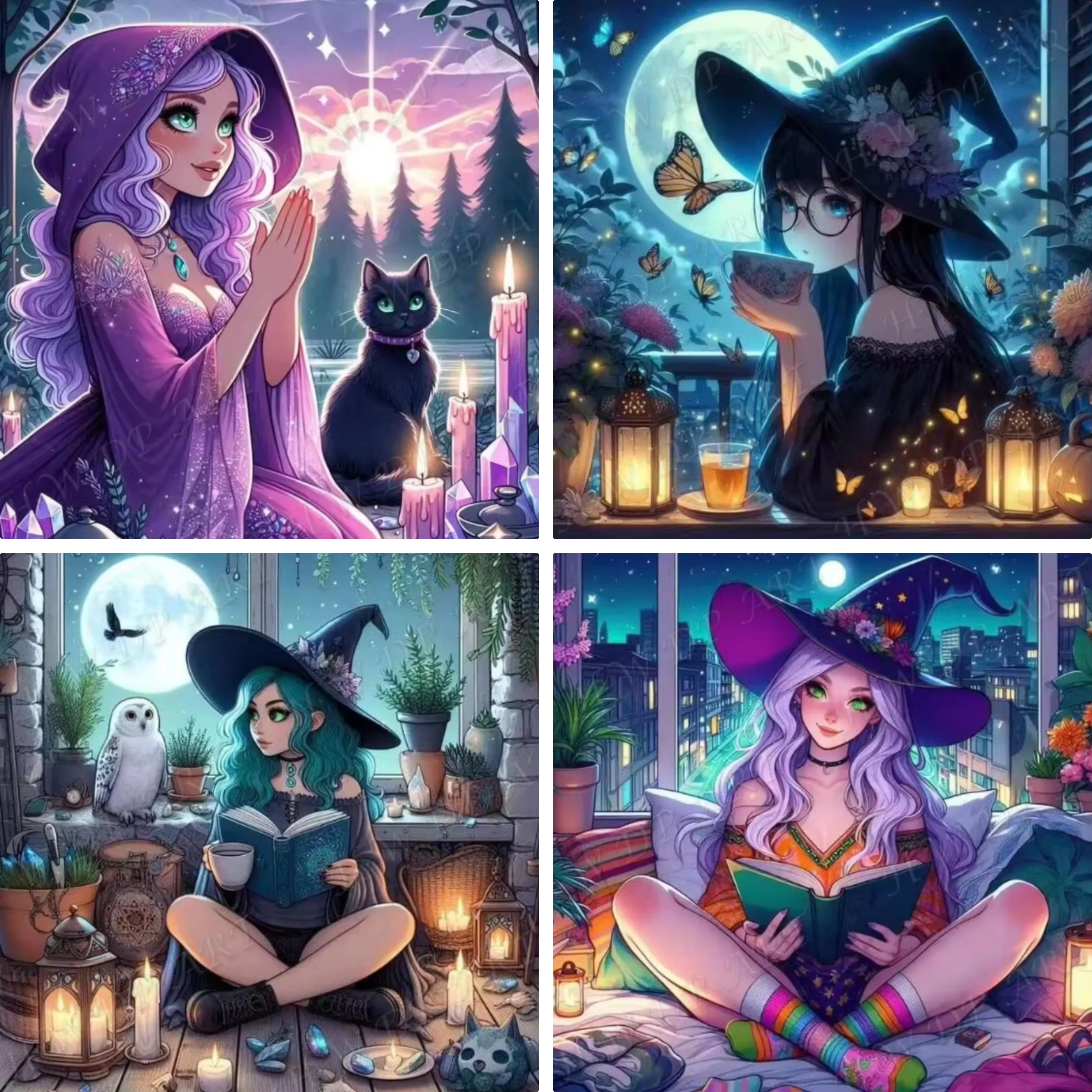 Diamond Painting Witch Picture Square Mosaic Embroidery Halloween Wall Art Diamond Art Full Crystal Home Decor
Diamond Painting Witch Picture Square Mosaic Embroidery Halloween Wall Art Diamond Art Full Crystal Home Decor