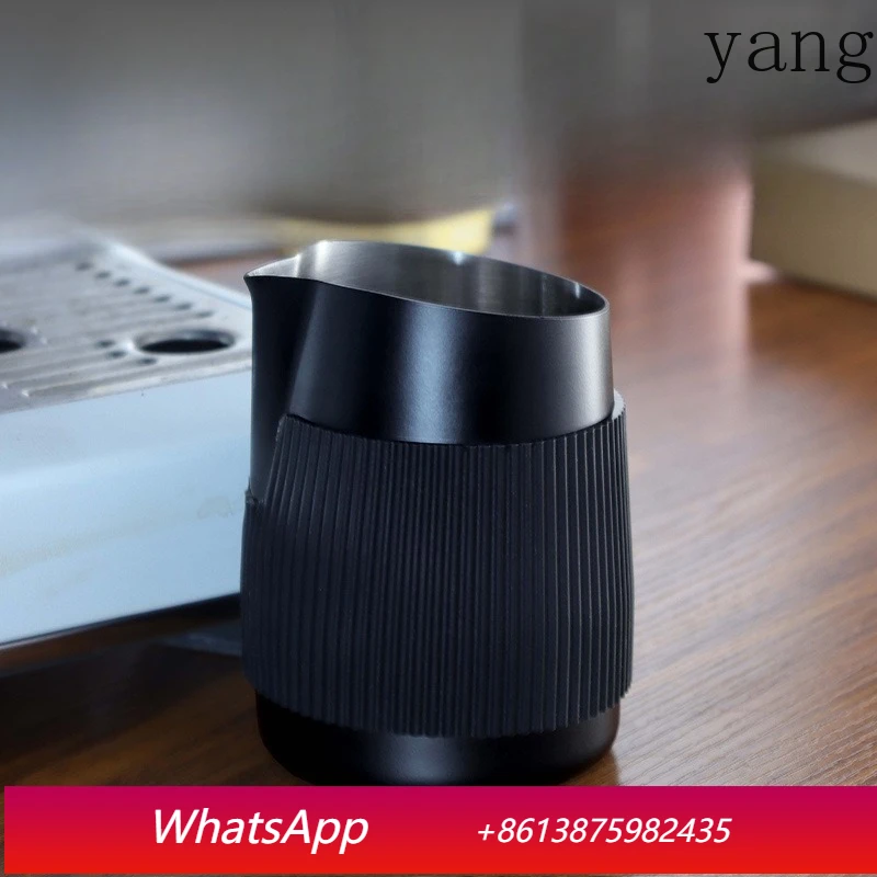 LMM420ml solid color oblique latte cup coffee milk foam cylinder, anti-scalding belt scale
LMM420ml solid color oblique latte cup coffee milk foam cylinder, anti-scalding belt scale