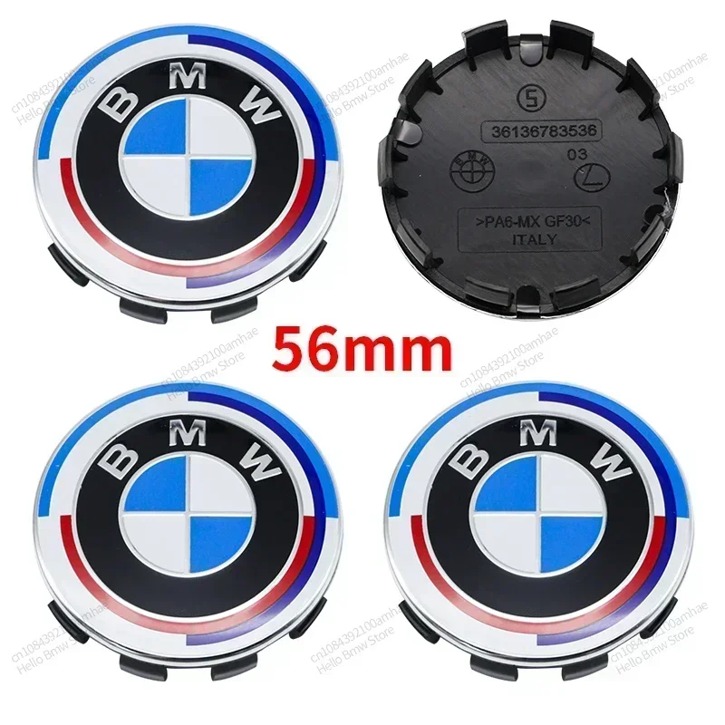 7pcs 50th Anniversary Special Limited Edition Joint Model Modified Front and Rear Logo Wheel CapsSuitable for BMW Car Logo
7pcs 50th Anniversary Special Limited Edition Joint Model Modified Front and Rear Logo Wheel CapsSuitable for BMW Car Logo