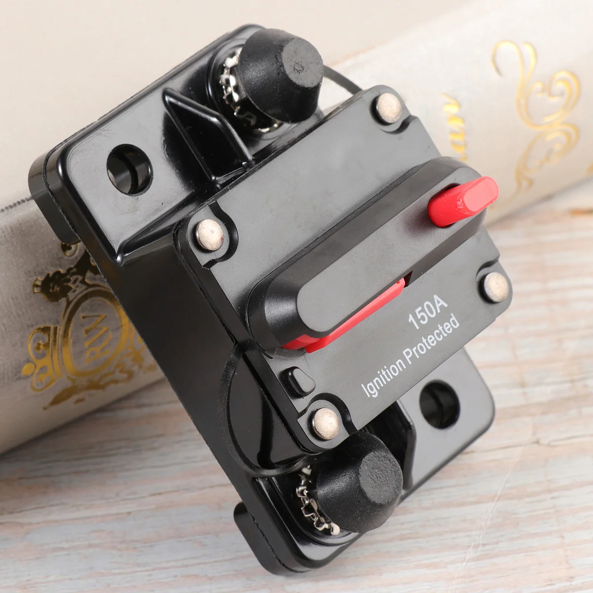 150A Circuit Breaker Protector Manual Reset High Amp Switchable Power Supply Electrical Appliances Protection Relay Switch
150A Circuit Breaker Protector Manual Reset High Amp Switchable Power Supply Electrical Appliances Protection Relay Switch