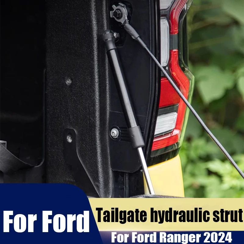 For Ford Ranger 2024 tailgate hydraulic strut automotive exterior decoration accessories automatic slow descent
For Ford Ranger 2024 tailgate hydraulic strut automotive exterior decoration accessories automatic slow descent