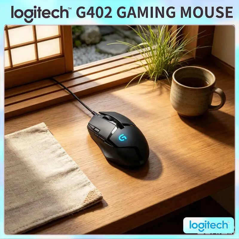 Logitech G402 Gaming Mouse Fusion Engine Tech 4 DPI Settings 32-Bit Processor Anti-Slip for Professional Competitive Gaming
Logitech G402 Gaming Mouse Fusion Engine Tech 4 DPI Settings 32-Bit Processor Anti-Slip for Professional Competitive Gaming