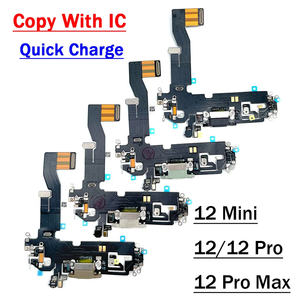USB Dock Connector Charging Port Flex Cable For iPhone 12 Pro 12Pro Max 12 Mini Charger Board With Mic Microphone Module
USB Dock Connector Charging Port Flex Cable For iPhone 12 Pro 12Pro Max 12 Mini Charger Board With Mic Microphone Module