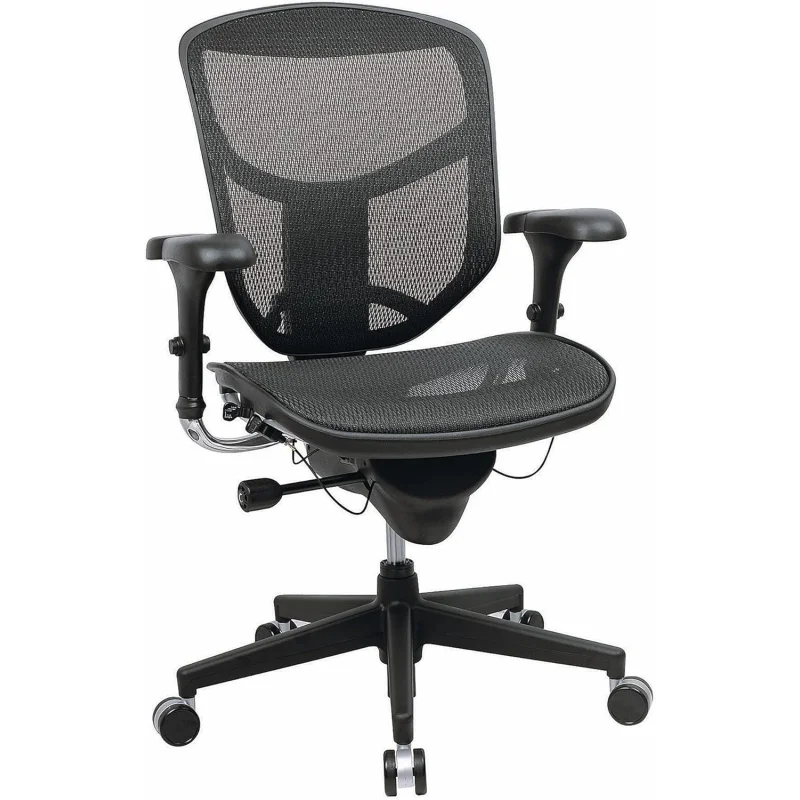 Ergonomic Mid-Back Mesh Desk Chair, Breathable/Back, Adjustable Swivel Task Chair Home Office
Ergonomic Mid-Back Mesh Desk Chair, Breathable/Back, Adjustable Swivel Task Chair Home Office
