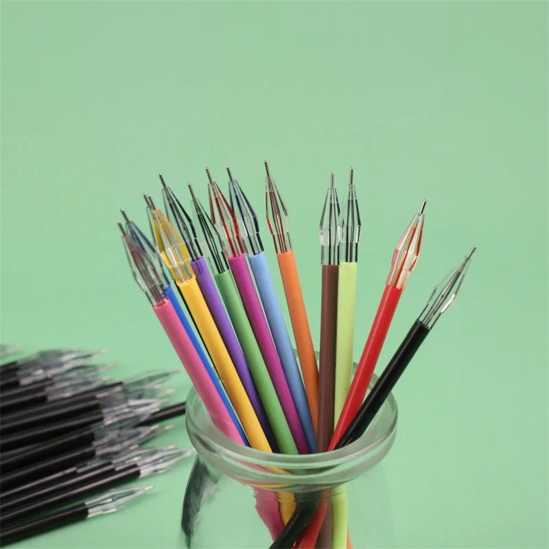 60 Pcs Wholesale Black Color Diamond Tipped Refill 0.5mm Neutral Refill Korean Creative Student Stationery Office Supplies
60 Pcs Wholesale Black Color Diamond Tipped Refill 0.5mm Neutral Refill Korean Creative Student Stationery Office Supplies