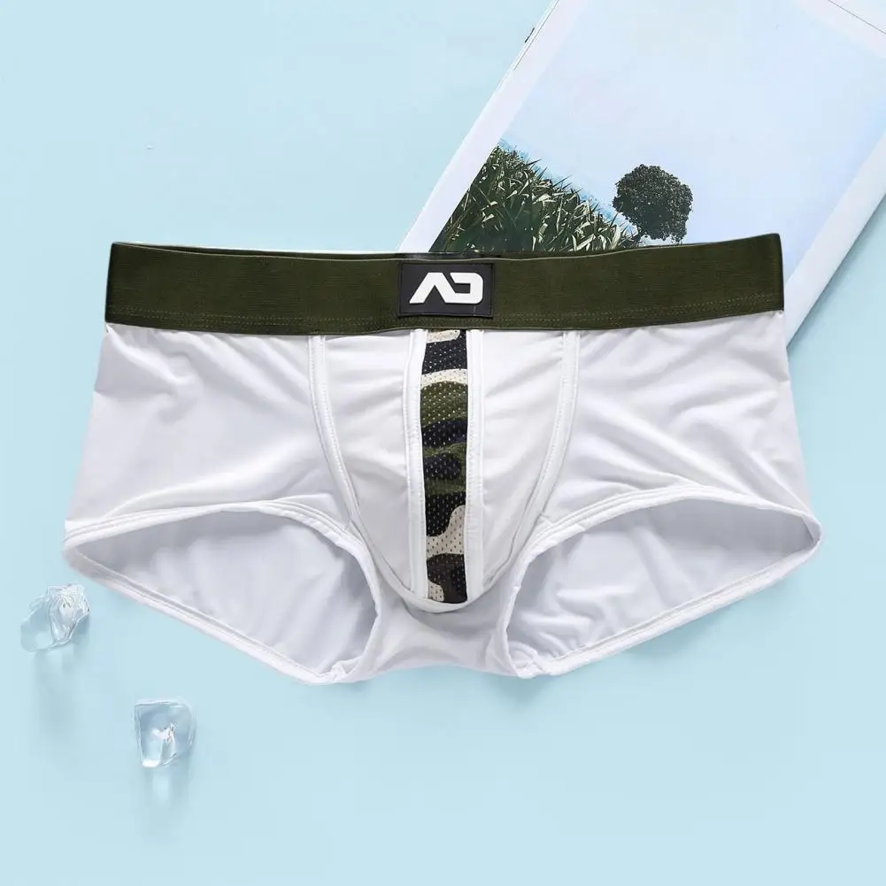 Men Underwear With Widened Elastic Waistband Men's Low-rise Patchwork Color Shorts With 3d U-convex Design High For Comfort
Men Underwear With Widened Elastic Waistband Men's Low-rise Patchwork Color Shorts With 3d U-convex Design High For Comfort