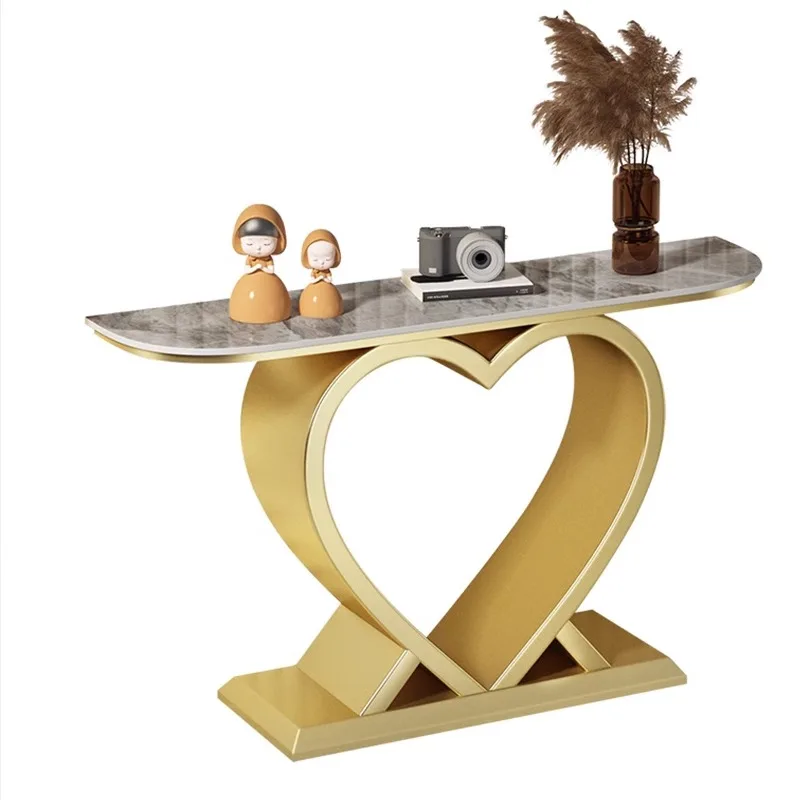 Light luxury wall semi-circular decorative console table simple Nordic style door-to-door observation deck
Light luxury wall semi-circular decorative console table simple Nordic style door-to-door observation deck
