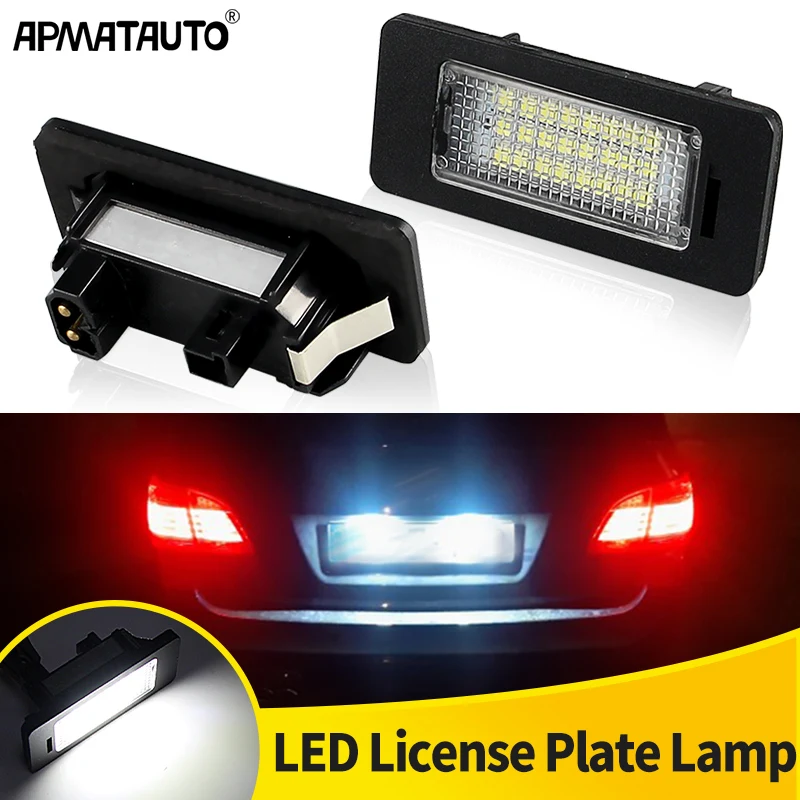 2pcs For BMW 5 Series E39 E60 E60N E61 E61 1997-2014 (E39 Sedan only) Canbus Led Number License Plate Light Car Accessories
2pcs For BMW 5 Series E39 E60 E60N E61 E61 1997-2014 (E39 Sedan only) Canbus Led Number License Plate Light Car Accessories