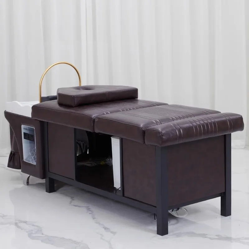 Barber Shop Hairdressing Shampoo Chairs Modern Luxury Ergonomics Comfort Shampoo Bed Haircutting Salon Furniture
Barber Shop Hairdressing Shampoo Chairs Modern Luxury Ergonomics Comfort Shampoo Bed Haircutting Salon Furniture