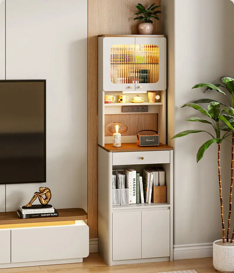 LMM solid wood dining side cabinet integrated household kitchen living room wall microwave oven cabinet
LMM solid wood dining side cabinet integrated household kitchen living room wall microwave oven cabinet