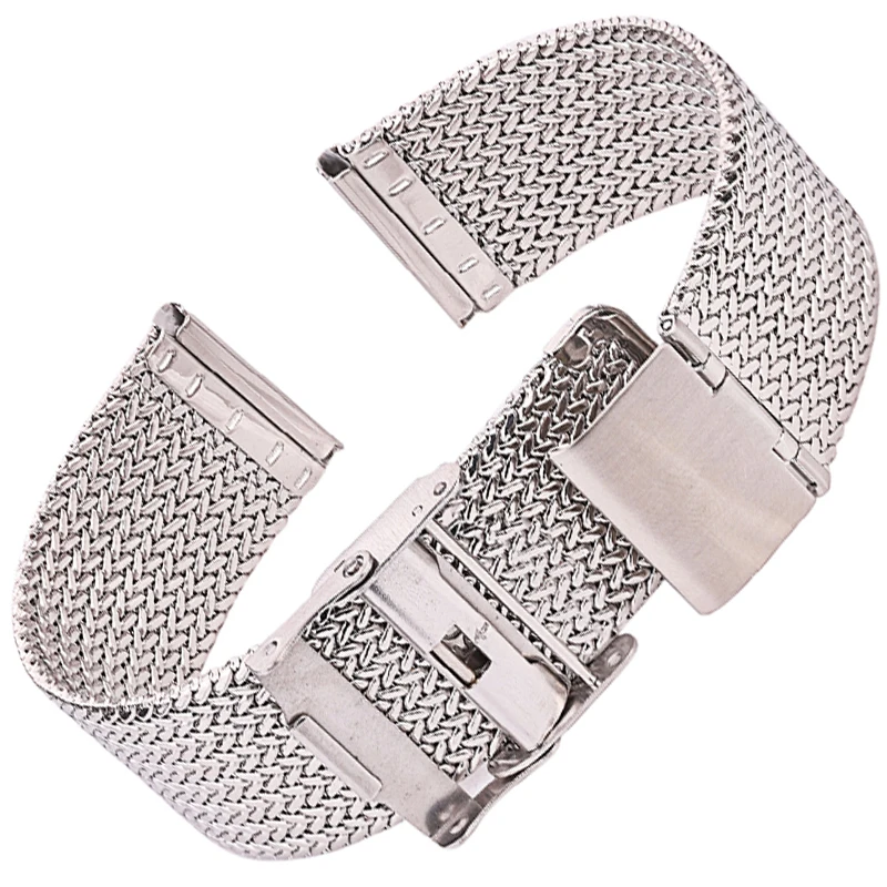 Stainless Steel Milanese Loop Watch Bracelet Band 16mm 18mm 20mm 22mm Mesh Watchbands Women Men Replacement Strap Accessories
Stainless Steel Milanese Loop Watch Bracelet Band 16mm 18mm 20mm 22mm Mesh Watchbands Women Men Replacement Strap Accessories