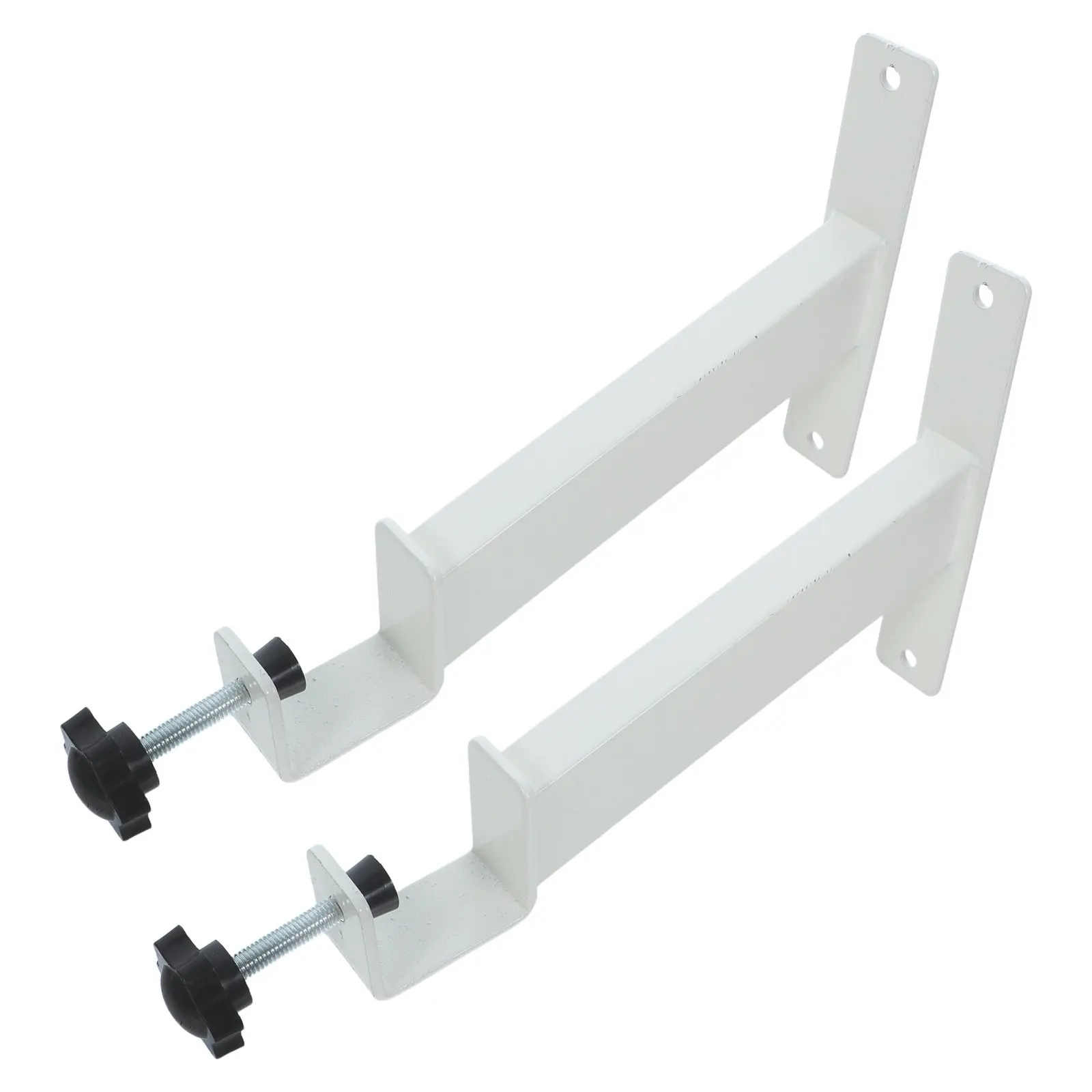 2Pcs Support Leg Clamp on Desk Bracket Heavy Duty Floating Table Height Extender Rack 9x6 Inch Space Saving Shelf Clamp Office
2Pcs Support Leg Clamp on Desk Bracket Heavy Duty Floating Table Height Extender Rack 9x6 Inch Space Saving Shelf Clamp Office