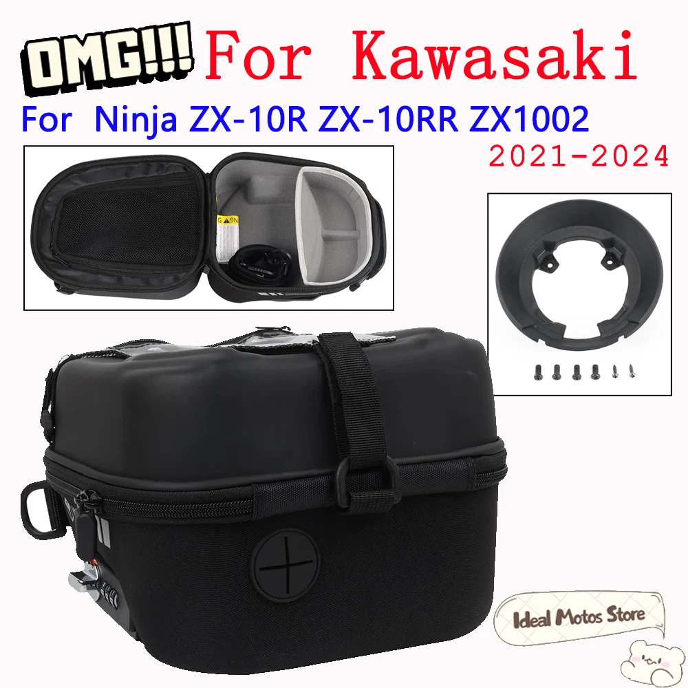 Motorcycle New Tank Bag With Tanklock System Waterproof Phone Backpack For Kawasaki Ninja ZX-10R ZX-10RR H2 SX SE Ninja 1000SX
Motorcycle New Tank Bag With Tanklock System Waterproof Phone Backpack For Kawasaki Ninja ZX-10R ZX-10RR H2 SX SE Ninja 1000SX