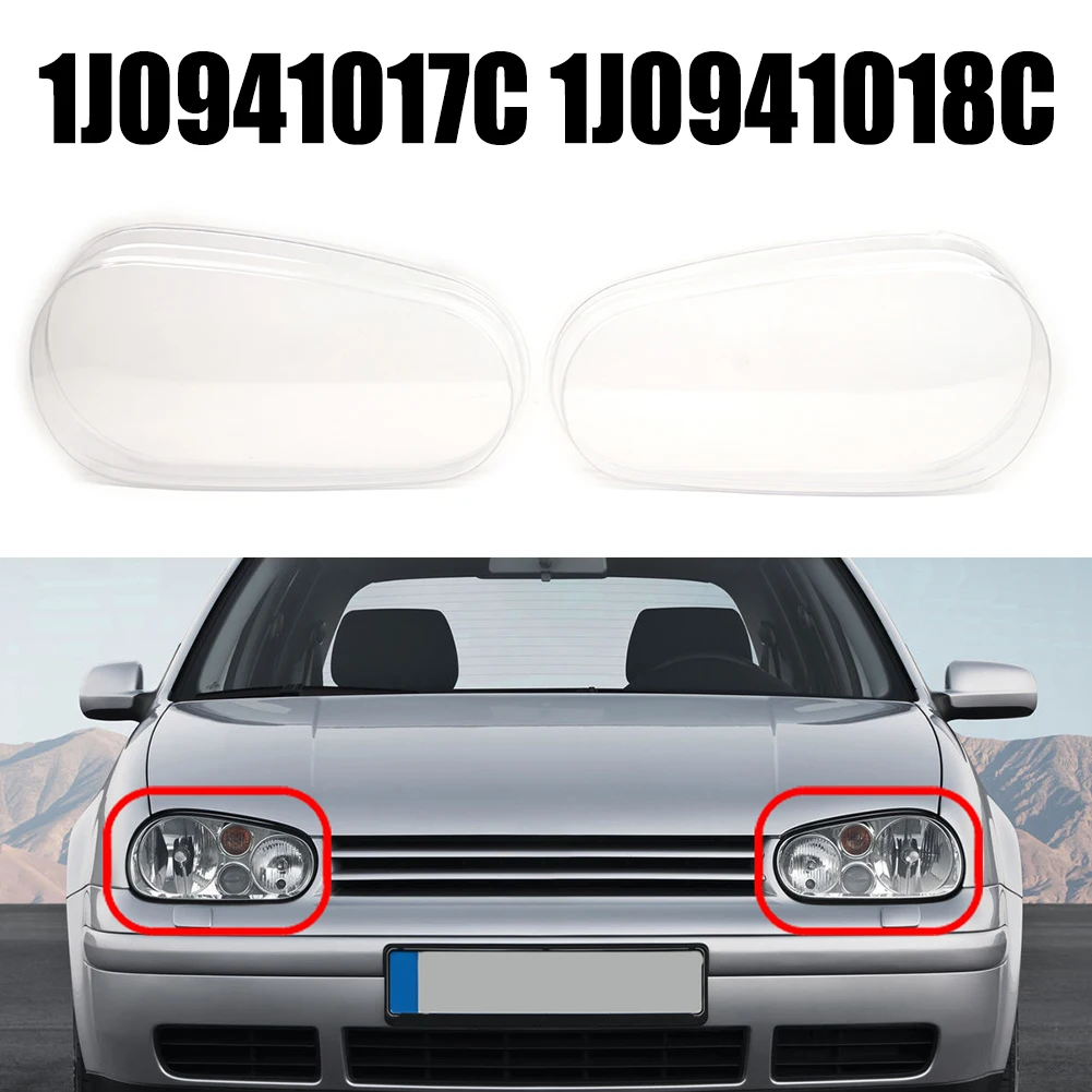 2PCS Car Headlight Clear Lens Cover Headlamp Clear Cover Shell For Golf MK4 For GTI For R32 1999-2005 Transparent Lampshade
2PCS Car Headlight Clear Lens Cover Headlamp Clear Cover Shell For Golf MK4 For GTI For R32 1999-2005 Transparent Lampshade
