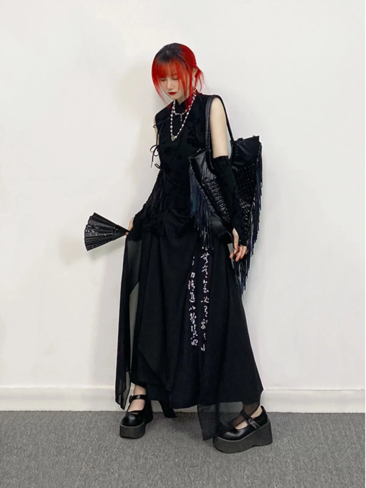 Loose Wide Leg Pants Men's Casual Trousers Chinese National Sle Samurai Design Breathable Comfortable Polyester Fiber
Loose Wide Leg Pants Men's Casual Trousers Chinese National Sle Samurai Design Breathable Comfortable Polyester Fiber