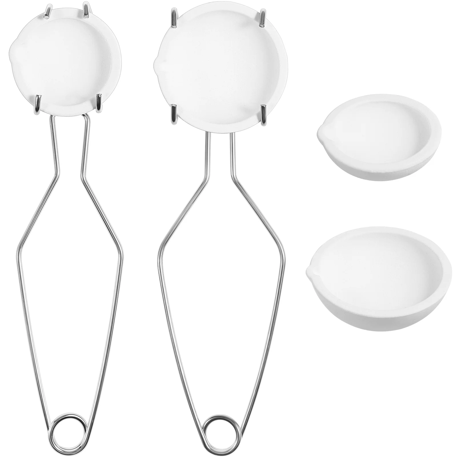 Gold and Silver Jewelry Crucible Quartz Crucibles For Melting Metal Bowl Necklace Kit Pendant Tongs Working Pot Ceramics
Gold and Silver Jewelry Crucible Quartz Crucibles For Melting Metal Bowl Necklace Kit Pendant Tongs Working Pot Ceramics
