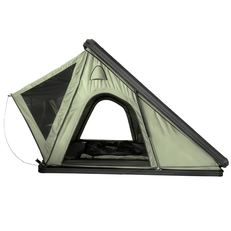 Aluminum alloy triangular roof tent, rainproof and sunshade, outdoor, no assembly required, hardtop off-road vehicles
Aluminum alloy triangular roof tent, rainproof and sunshade, outdoor, no assembly required, hardtop off-road vehicles