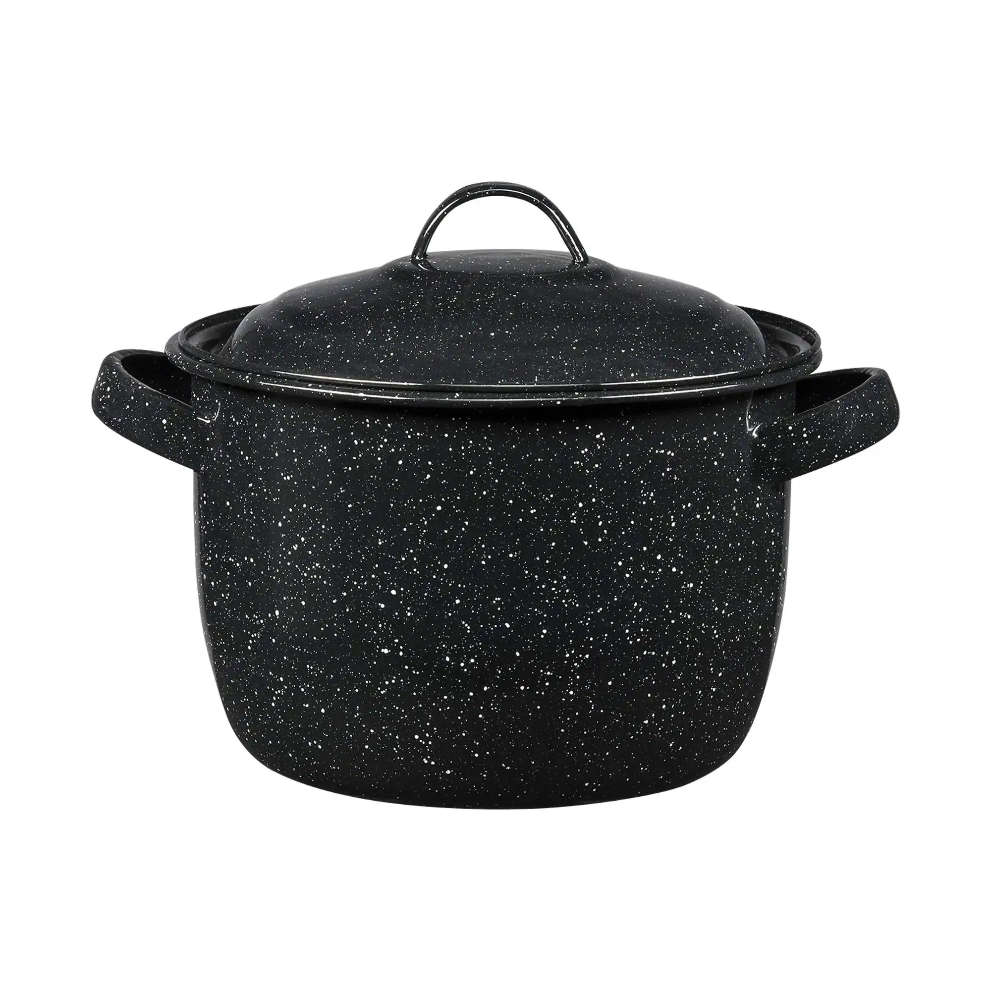 Ware 4 quart Stock Pot with lid. Enameled steel ideal for soups, stews. You can use it direct on fire!
Ware 4 quart Stock Pot with lid. Enameled steel ideal for soups, stews. You can use it direct on fire!