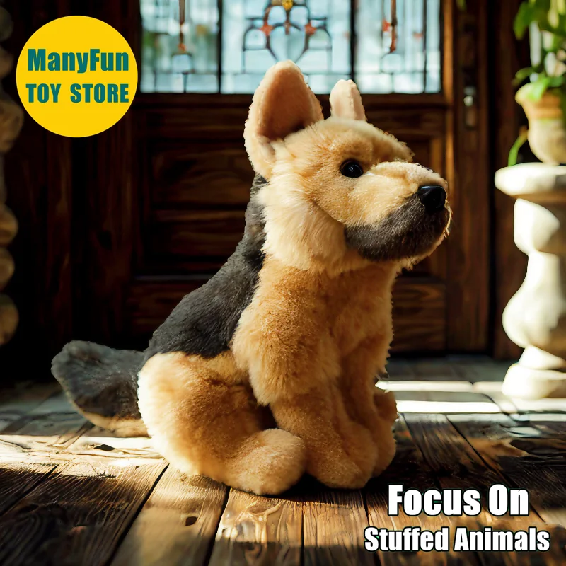 German Shepherd Dog High Fidelity Anime Cute Plushie Wolfhound Plush Toys Lifelike Animals Simulation Stuffed Doll Kawai Toy
German Shepherd Dog High Fidelity Anime Cute Plushie Wolfhound Plush Toys Lifelike Animals Simulation Stuffed Doll Kawai Toy