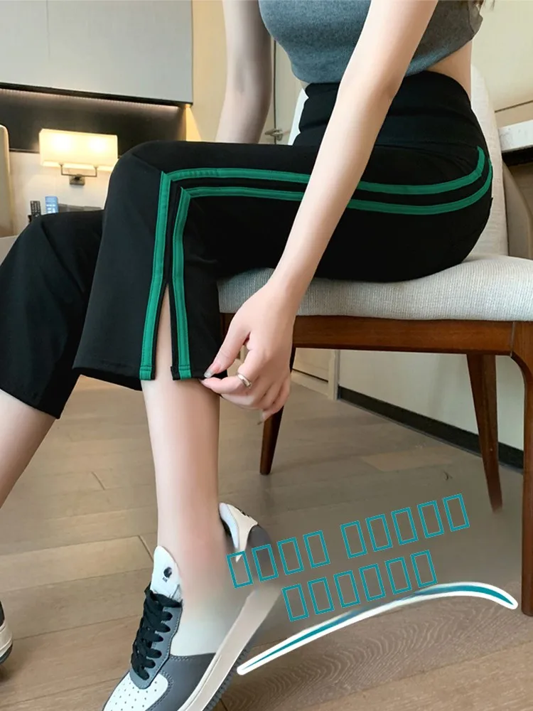 Slimming High Waist Yoga Pants Women's Summer Thin arkskin Ice Silk Split Flared Base Layer Pants Orange Ni Brand
Slimming High Waist Yoga Pants Women's Summer Thin arkskin Ice Silk Split Flared Base Layer Pants Orange Ni Brand