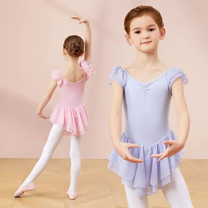 2025Vestido de Ballet para niñas, vestido de baile de manga corta con volantes, leotardo de Ballet para niños con falda, vestido
2025Vestido de Ballet para niñas, vestido de baile de manga corta con volantes, leotardo de Ballet para niños con falda, vestido
