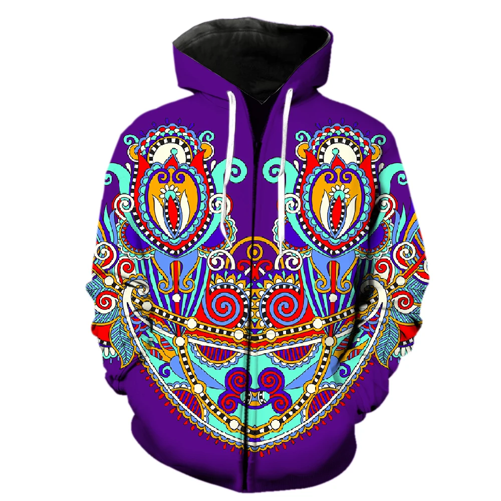 Retro National Style Men's Zipper Hoodie With Hood Jackets Long Sleeve 3D Printed Cool Unisex Tops Fashion Funny Oversized Teens
Retro National Style Men's Zipper Hoodie With Hood Jackets Long Sleeve 3D Printed Cool Unisex Tops Fashion Funny Oversized Teens