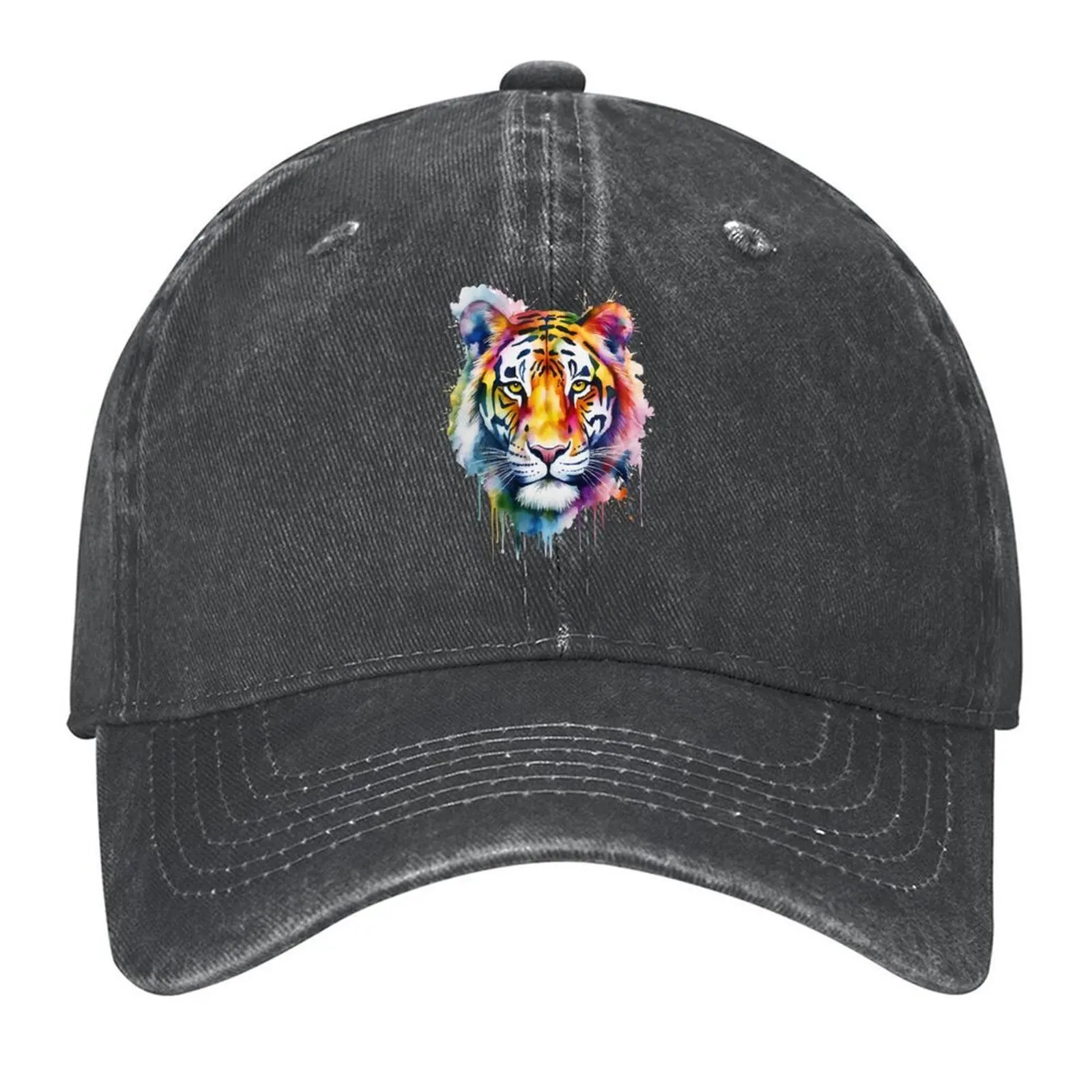 Rainbow Watercolor Tiger Baseball Cap Snap Back Hat Hat Baseball Cap Mountaineering Vintage Women's Hats For The Sun Men's
Rainbow Watercolor Tiger Baseball Cap Snap Back Hat Hat Baseball Cap Mountaineering Vintage Women's Hats For The Sun Men's