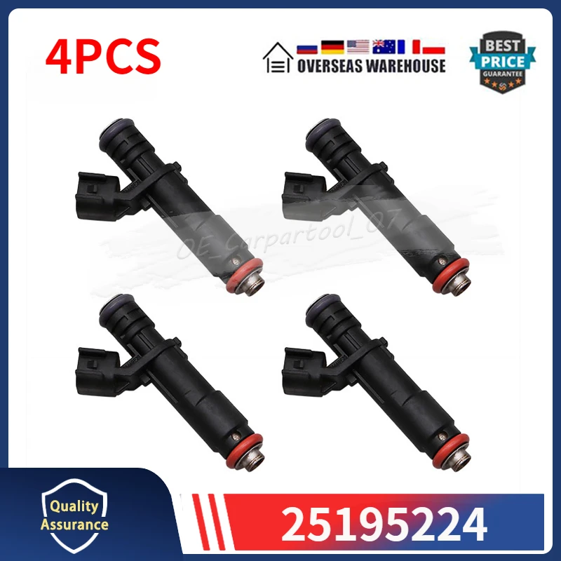 Fuel Injectors 4PCS For 2013 2014 2015 Chevrolet Spark 1.2L L4 25195224 25185231
Fuel Injectors 4PCS For 2013 2014 2015 Chevrolet Spark 1.2L L4 25195224 25185231