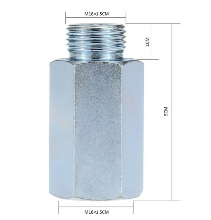 M18 * 1,5 Датчик кислорода O2 Проставки датчика 
M18 * 1,5 Датчик кислорода O2 Проставки датчика
