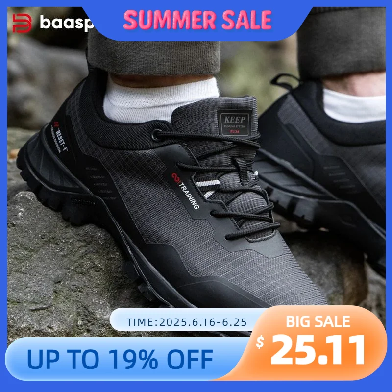 Man's Anti-Skid and Wear-Resistant Hiking Shoes Fashion Waterproof Outdoor Sneaker Comfortable Male Shoes Baasploa New
Man's Anti-Skid and Wear-Resistant Hiking Shoes Fashion Waterproof Outdoor Sneaker Comfortable Male Shoes Baasploa New