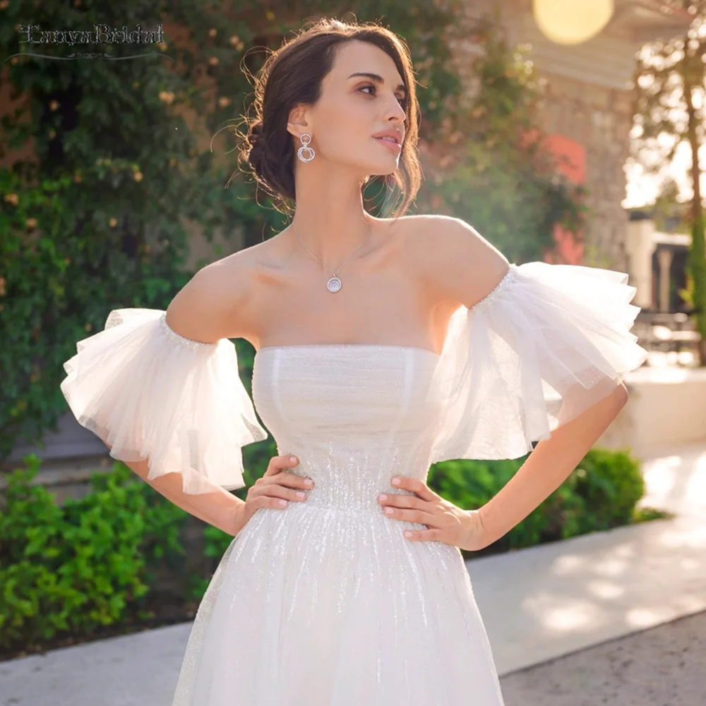 Puff Tulle Sleeve With Beads Elegant Elastic Band Bridal Sleeve Accessories Chic DG151
Puff Tulle Sleeve With Beads Elegant Elastic Band Bridal Sleeve Accessories Chic DG151