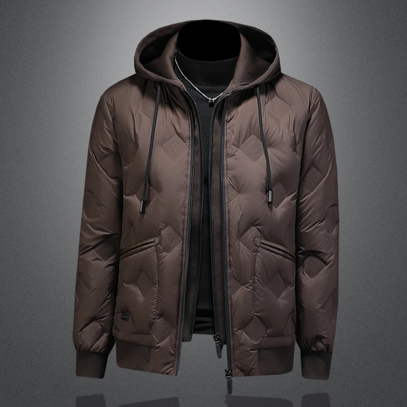 Trendy Lightweight down Jaet Men's 2026 New Winter Thiened ort Sle Fake Two-Piece Durable Polyester Fiber Casual Urba...
Trendy Lightweight down Jaet Men's 2026 New Winter Thiened ort Sle Fake Two-Piece Durable Polyester Fiber Casual Urba...