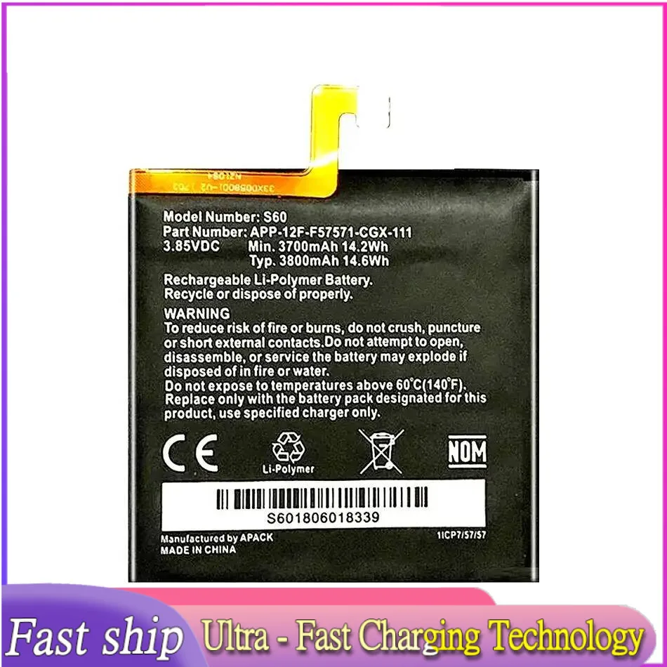 Mobile Phone Battery 3800Mah Long-Lasting For Caterpillar Cat S60 Environmentally Friendly
Mobile Phone Battery 3800Mah Long-Lasting For Caterpillar Cat S60 Environmentally Friendly