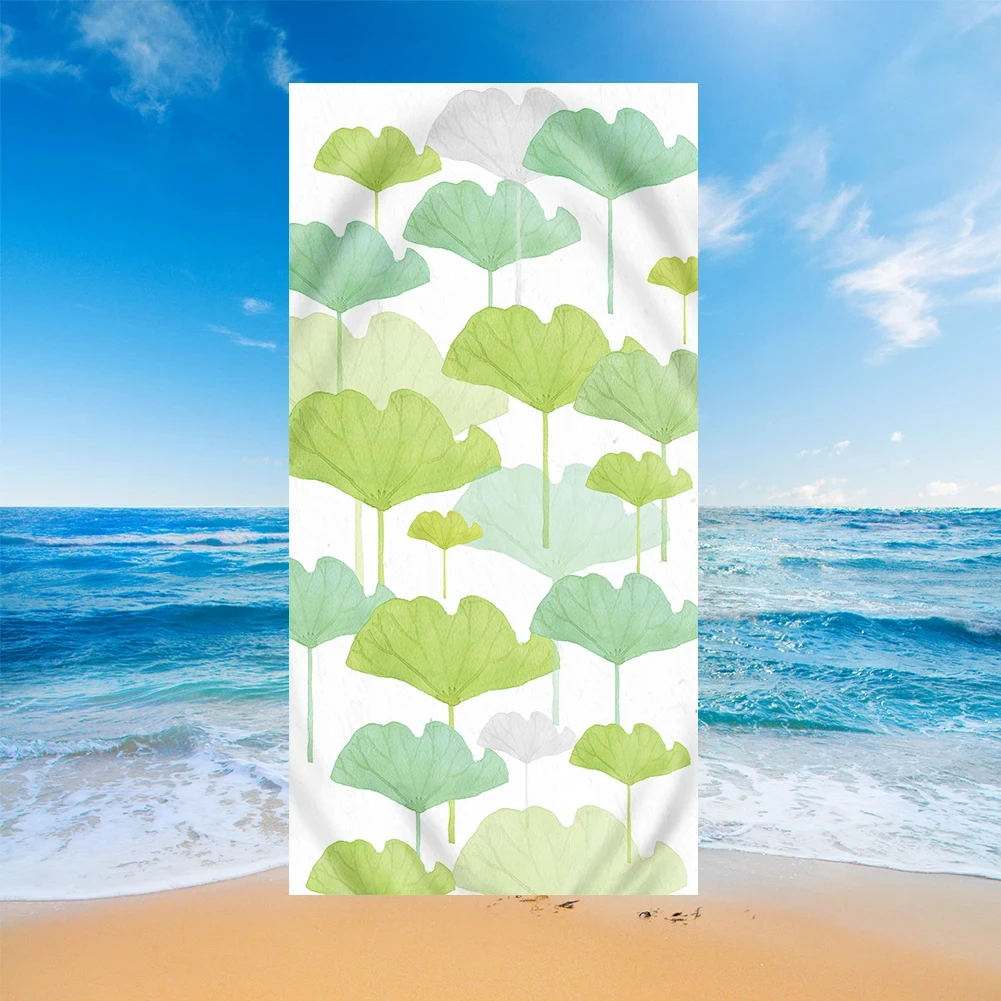 3D Green Plant Beach Towel for Adult Child Leaf Print Summer Yoga Mat Bathroom Bath Towel Soft Quick Dry Home Decor Women Men
3D Green Plant Beach Towel for Adult Child Leaf Print Summer Yoga Mat Bathroom Bath Towel Soft Quick Dry Home Decor Women Men