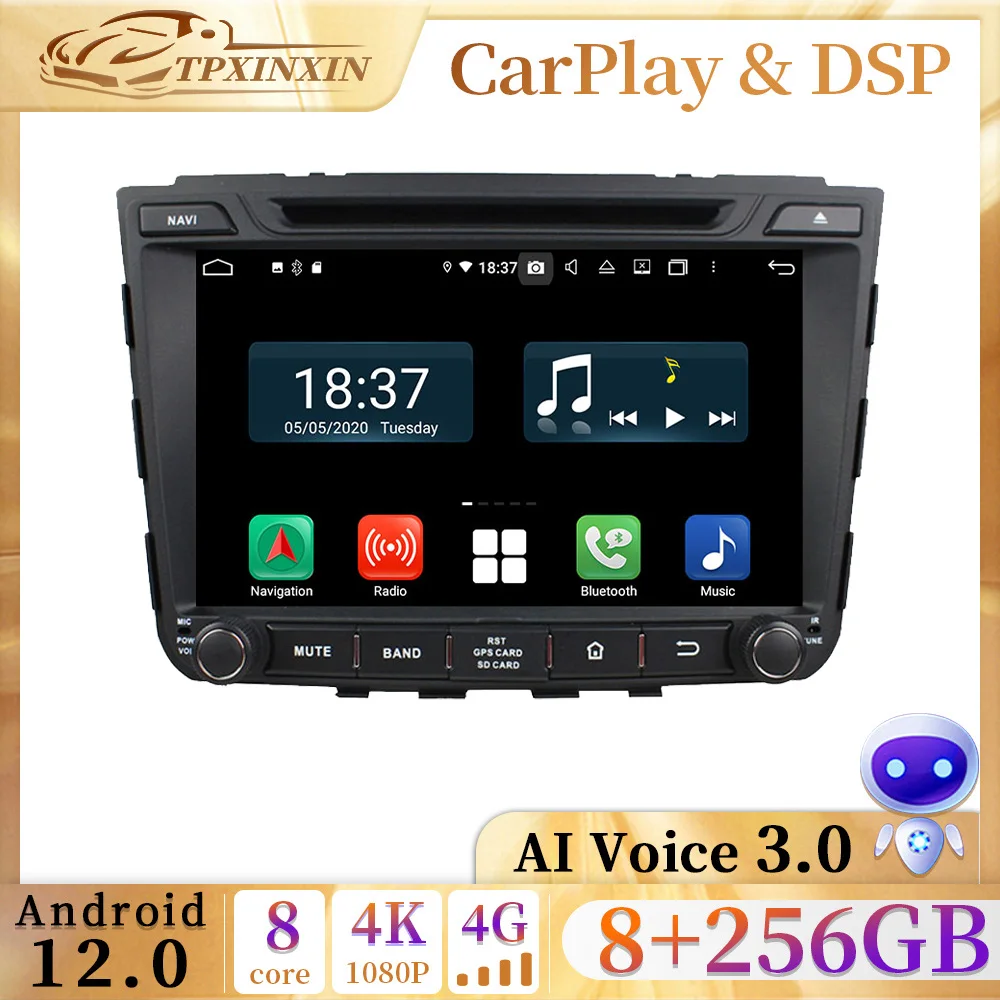 Автомагнитола на Android 13,0, 8 + 256 ГБ, GPS, для Hyundai Creta ix25 2014-2017, головное устройство с навигацией, GPS, 2din, Wi-Fi, BT 5,0, стерео, DVD-плеер
Автомагнитола на Android 13,0, 8 + 256 ГБ, GPS, для Hyundai Creta ix25 2014-2017, головное устройство с навигацией, GPS, 2din, Wi-Fi, BT 5,0, стерео, DVD-плеер