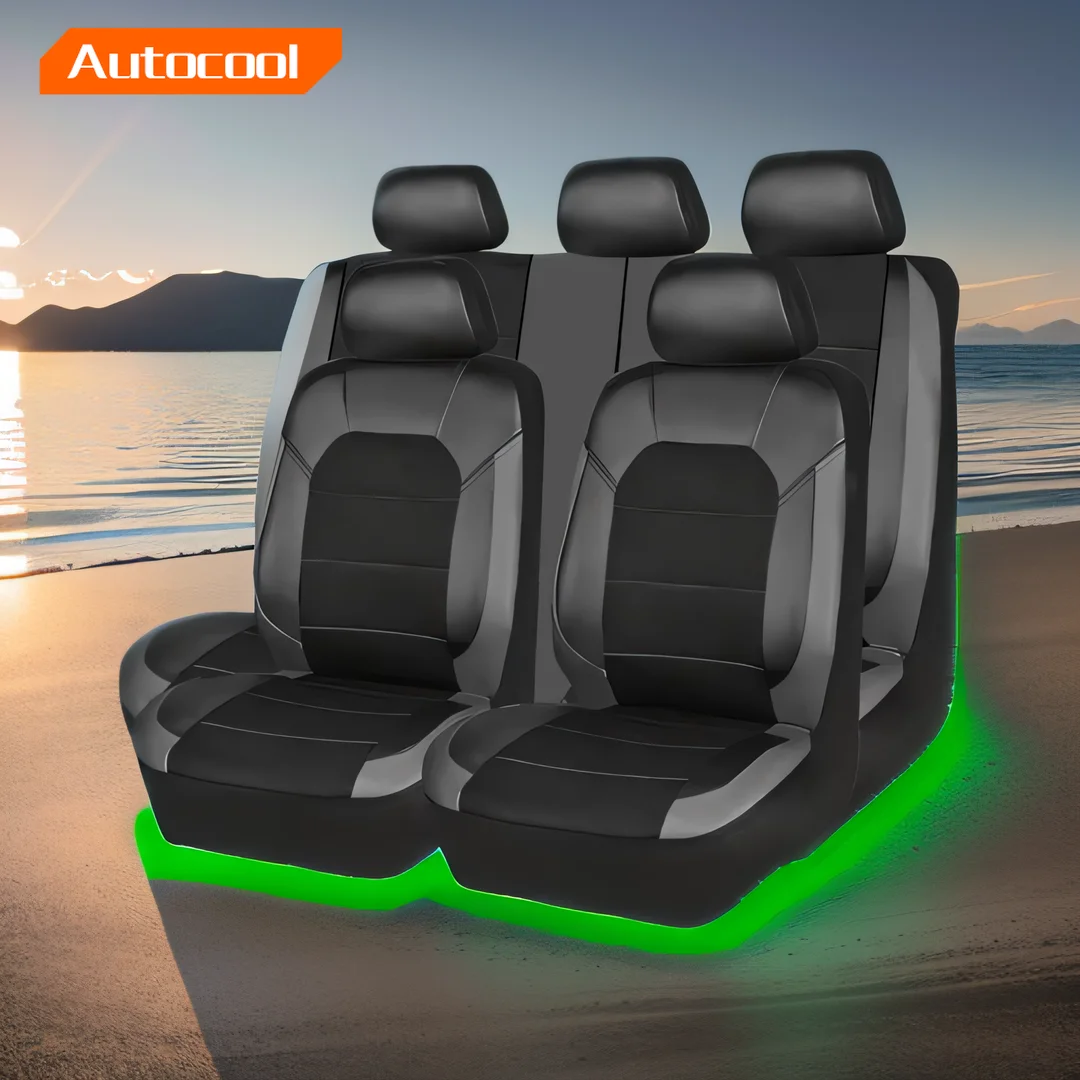 Universal High Quality PU Leather Auto Car Seat Cover Full Set Cover Luxury 5 Seats Leather Pu Car Seat Covers
Universal High Quality PU Leather Auto Car Seat Cover Full Set Cover Luxury 5 Seats Leather Pu Car Seat Covers