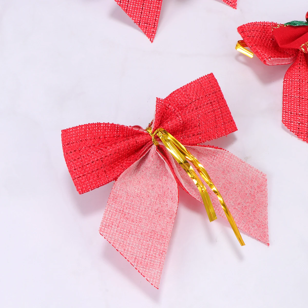 10 PCS Christmas Tree Decoration Bells Ornament Xmas Decorations Jesus Bowknot Ornaments
10 PCS Christmas Tree Decoration Bells Ornament Xmas Decorations Jesus Bowknot Ornaments