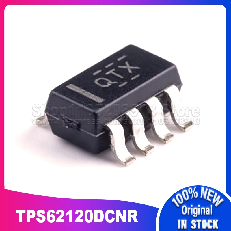 10PCS/LOT TPS62120DCNR TPS62120 QTX SOT23-8 15V 100% New Spot stock
10PCS/LOT TPS62120DCNR TPS62120 QTX SOT23-8 15V 100% New Spot stock