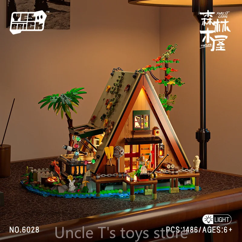 Forest Cabin Series Streetview Amazon Jungle Fishing Cabin Building Blocks Adventure Hut Construction Toys Gift for Friends Boys
Forest Cabin Series Streetview Amazon Jungle Fishing Cabin Building Blocks Adventure Hut Construction Toys Gift for Friends Boys