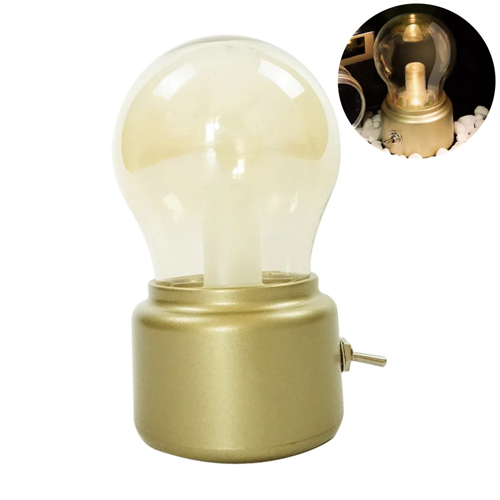 Vintage Bulb Night Light Retro Lamps Decor for Bedroom Home Bars Cafes Restaurants Wedding Party Romantic Places Mini
Vintage Bulb Night Light Retro Lamps Decor for Bedroom Home Bars Cafes Restaurants Wedding Party Romantic Places Mini