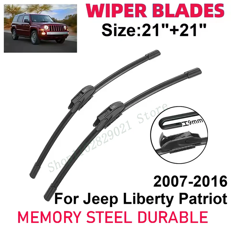 2PCS Wiper Blades Set Kit For Jeep Liberty Patriot 2007-2016 Front Windshield Brushes Windscreen Window Accessories
2PCS Wiper Blades Set Kit For Jeep Liberty Patriot 2007-2016 Front Windshield Brushes Windscreen Window Accessories
