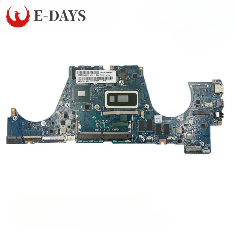 Материнская плата для ноутбука Lenovo Ideapad S540-14IWL LA-H081P с процессором I5-8265U RAM 4G GPU MX230, 100% протестировано, в порядке
Материнская плата для ноутбука Lenovo Ideapad S540-14IWL LA-H081P с процессором I5-8265U RAM 4G GPU MX230, 100% протестировано, в порядке