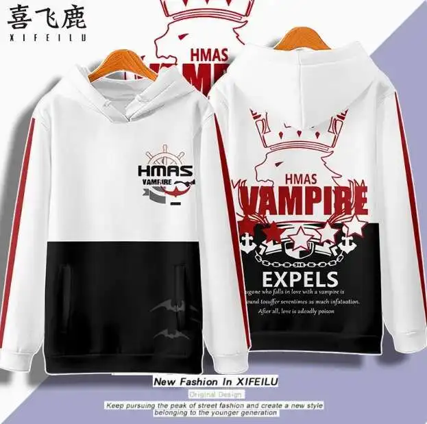 Anime Azur Lane Hooded Hoodie Cosplay Autumn Winter Men Women Coat Loose Jacket Tops anime
Anime Azur Lane Hooded Hoodie Cosplay Autumn Winter Men Women Coat Loose Jacket Tops anime