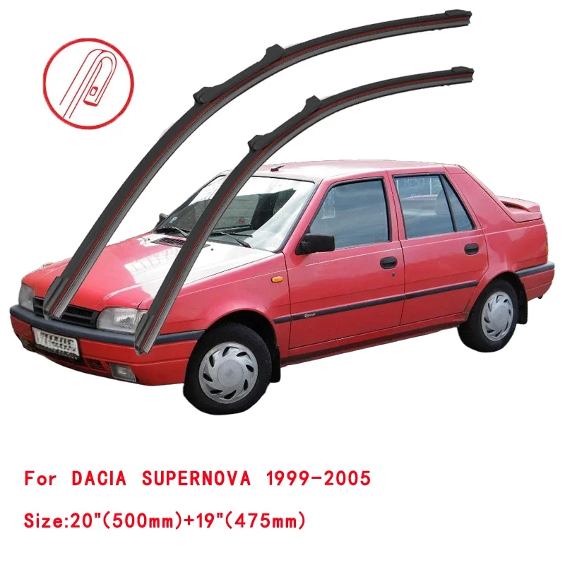 For DACIA SUPERNOVA 1999-2005 Car Windshield Wiper Blade Front Windscreen Brushes Washer Accessories Cleaning Replacement Parts
For DACIA SUPERNOVA 1999-2005 Car Windshield Wiper Blade Front Windscreen Brushes Washer Accessories Cleaning Replacement Parts