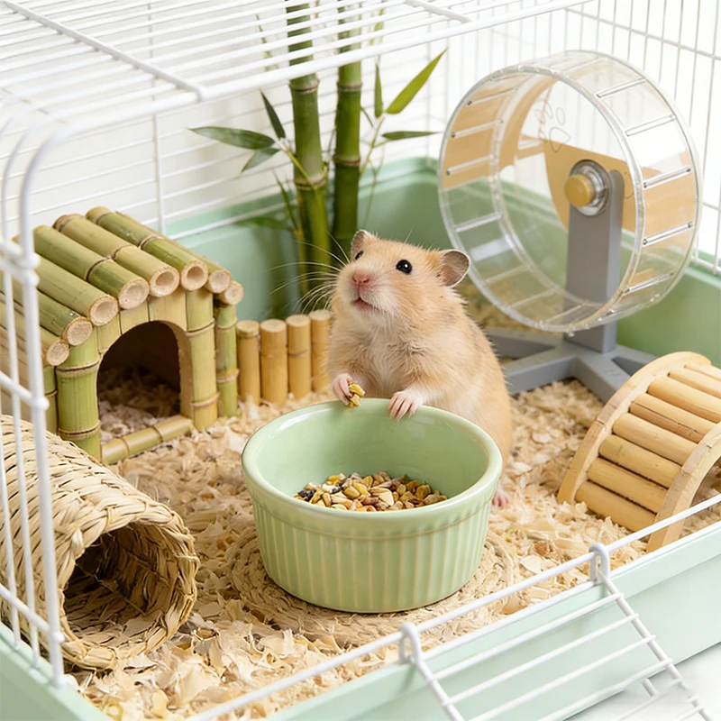 Ceramic Hanging Feeding Bowl Anti-tip Mini Food Water Dish for Hamster Syrian Hamster Parrot Small Pet Supplies Wholesale
Ceramic Hanging Feeding Bowl Anti-tip Mini Food Water Dish for Hamster Syrian Hamster Parrot Small Pet Supplies Wholesale