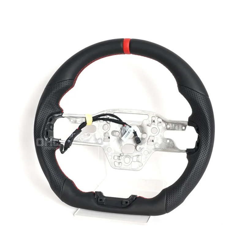 For Ford Mustang (2024) Full Leather Steering Wheel (Custom Modification)
For Ford Mustang (2024) Full Leather Steering Wheel (Custom Modification)