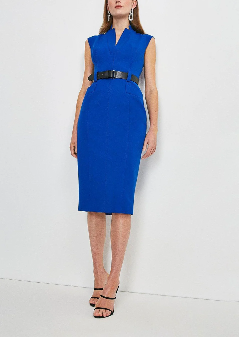 Женское осенне-зимнее платье миди с V-образным вырезом, приталенное, для офиса, деловое, модное, черное, для деловых встреч
Женское осенне-зимнее платье миди с V-образным вырезом, приталенное, для офиса, деловое, модное, черное, для деловых встреч