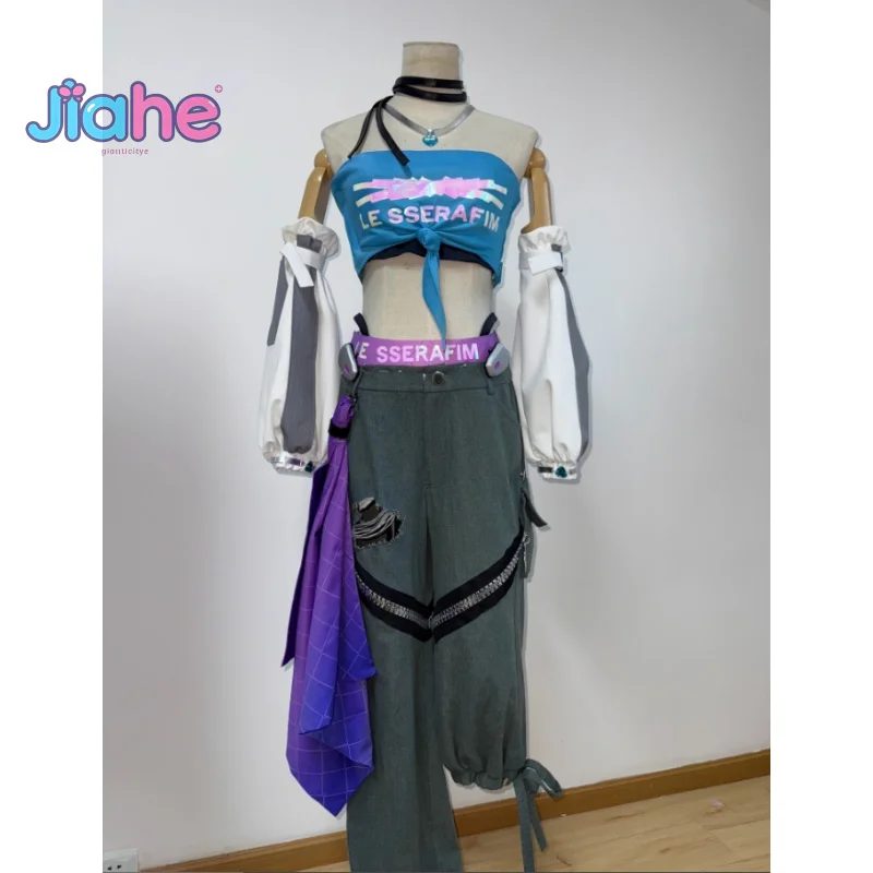 D.Va OW Cosplay Overwatch LE SSERAFIM collaborates with girl groups Costume Halloween party Fashion jacket wig pants prop set
D.Va OW Cosplay Overwatch LE SSERAFIM collaborates with girl groups Costume Halloween party Fashion jacket wig pants prop set