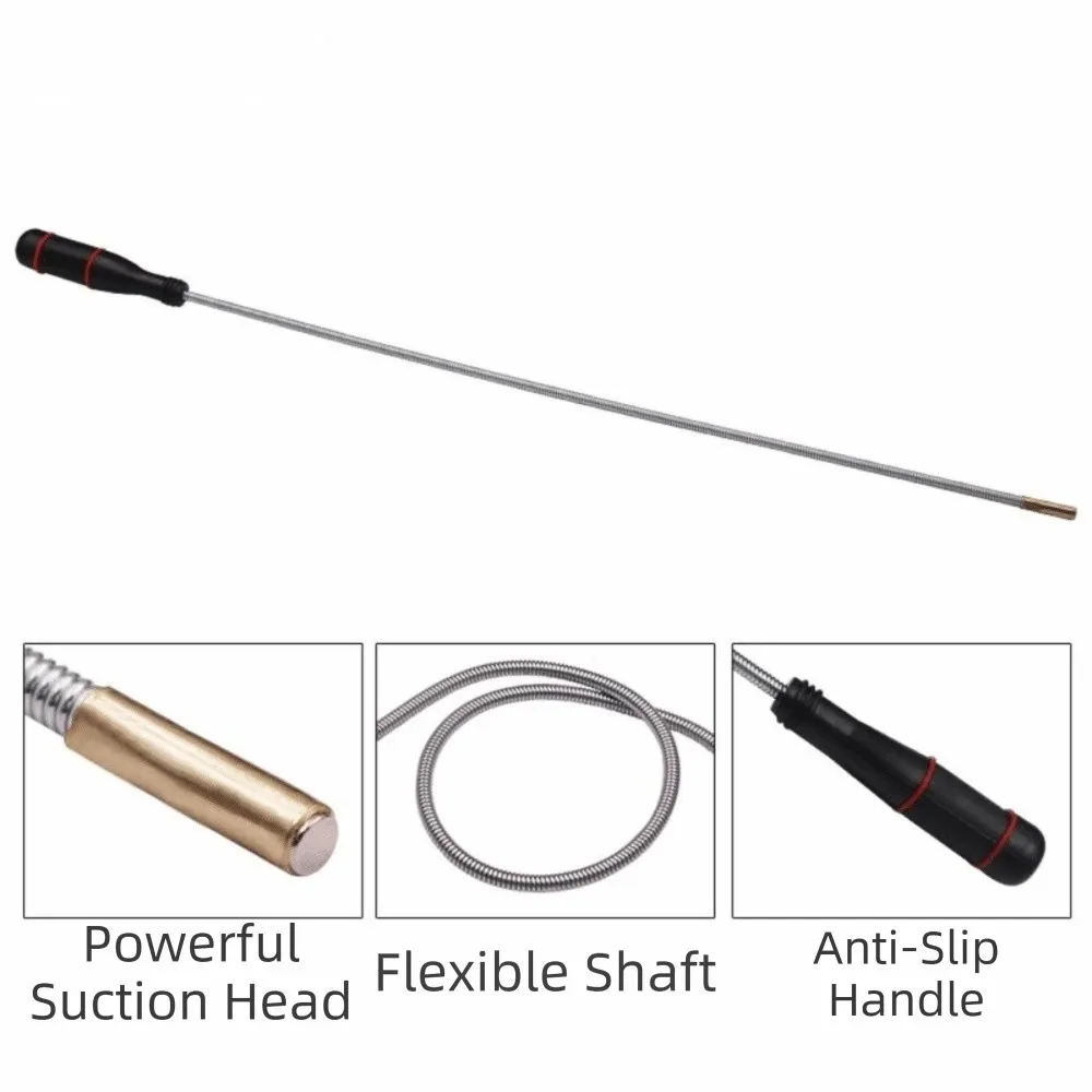 Powerful Magnetic Pickup Tool Foldable Bendable Magnet Grabber Long Reach Large Head/Small Head Flexible Magnetic Pickup Tool
Powerful Magnetic Pickup Tool Foldable Bendable Magnet Grabber Long Reach Large Head/Small Head Flexible Magnetic Pickup Tool